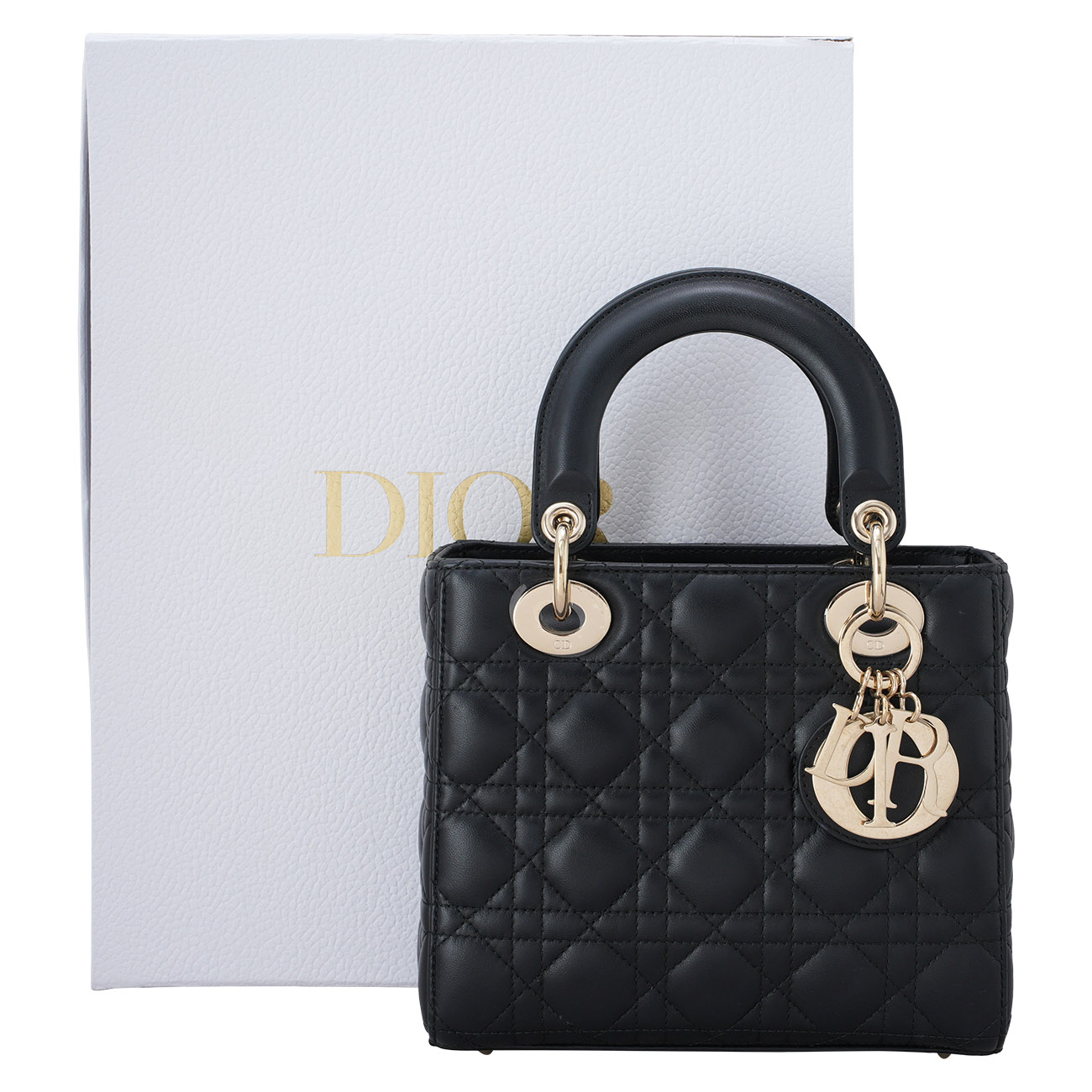 CHRISTIAN DIOR(USED)디올 레이디디올 스몰 MYABC